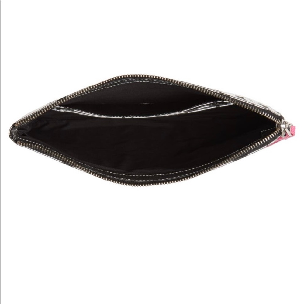 Zadig & Voltaire Uma Stars Circus Wristlet Silver - Picture 10 of 11